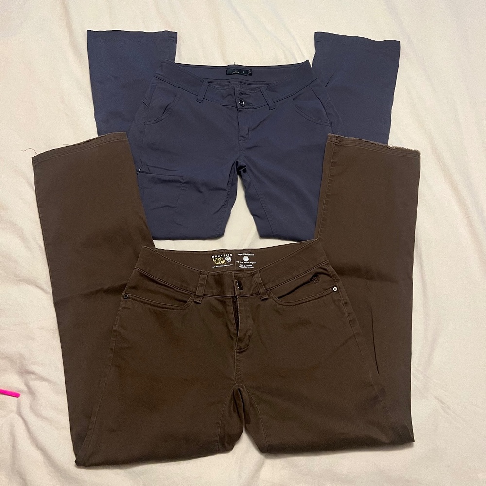 2 Pants- Prana & Mountain Hardware